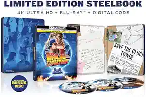 Amazon.com: Back to the Future (Steelbook) : Michael J. Fox